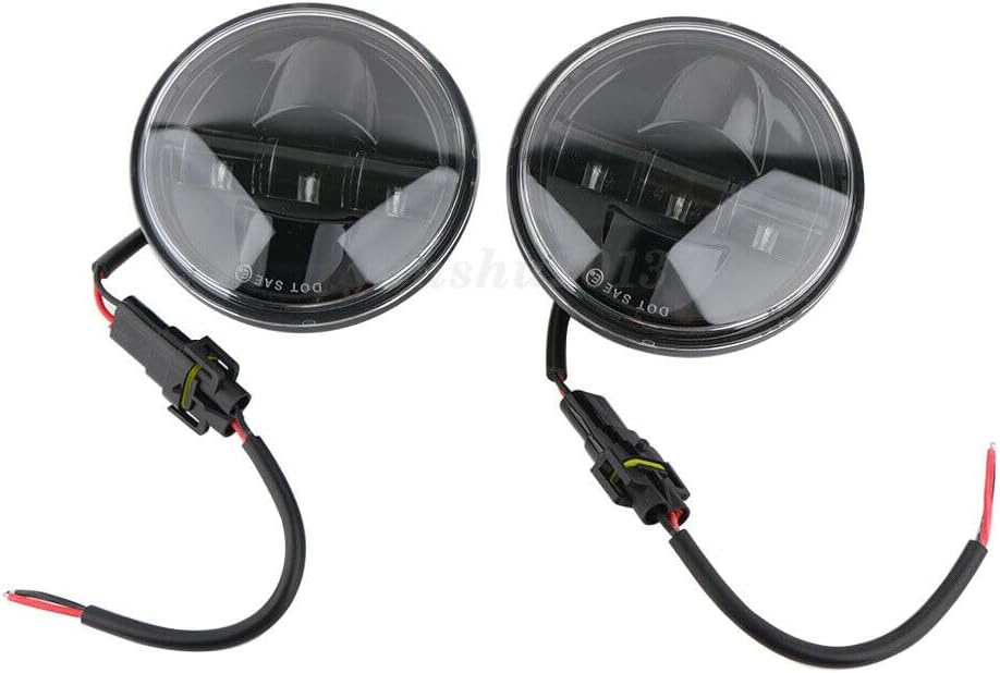 ya 4 8.24 baidi 2x 4.5 LED Nebelscheinwerfer + 7 Zoll LED Scheinwerfer for Harley-Davidson