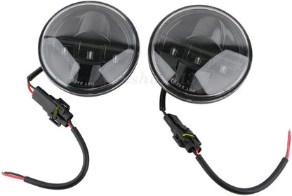 ya 4 8.24 baidi 2x 4.5 LED Nebelscheinwerfer + 7 Zoll LED Scheinwerfer for Harley-Davidson