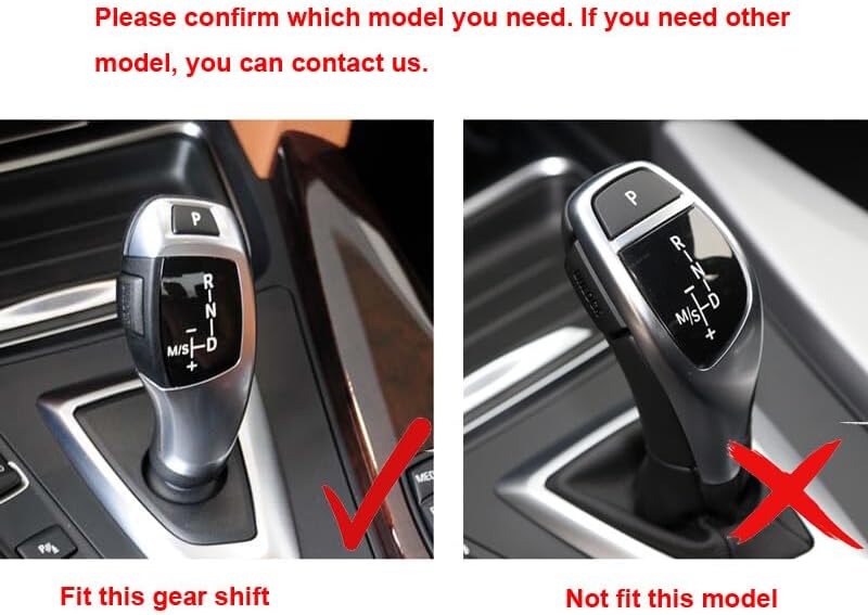 ya 4 8.24 baidi for BMW F20 F22 F30 F32 F10 Carbon Fiber Gear Shift Kits Automatic Shifter Knob