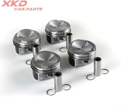 ya 4 8.24 baidi 1.8T ¦µ21mm EA888 engine piston ring assembly set suitable for VW for Passat CC for Golf for Audi A3
