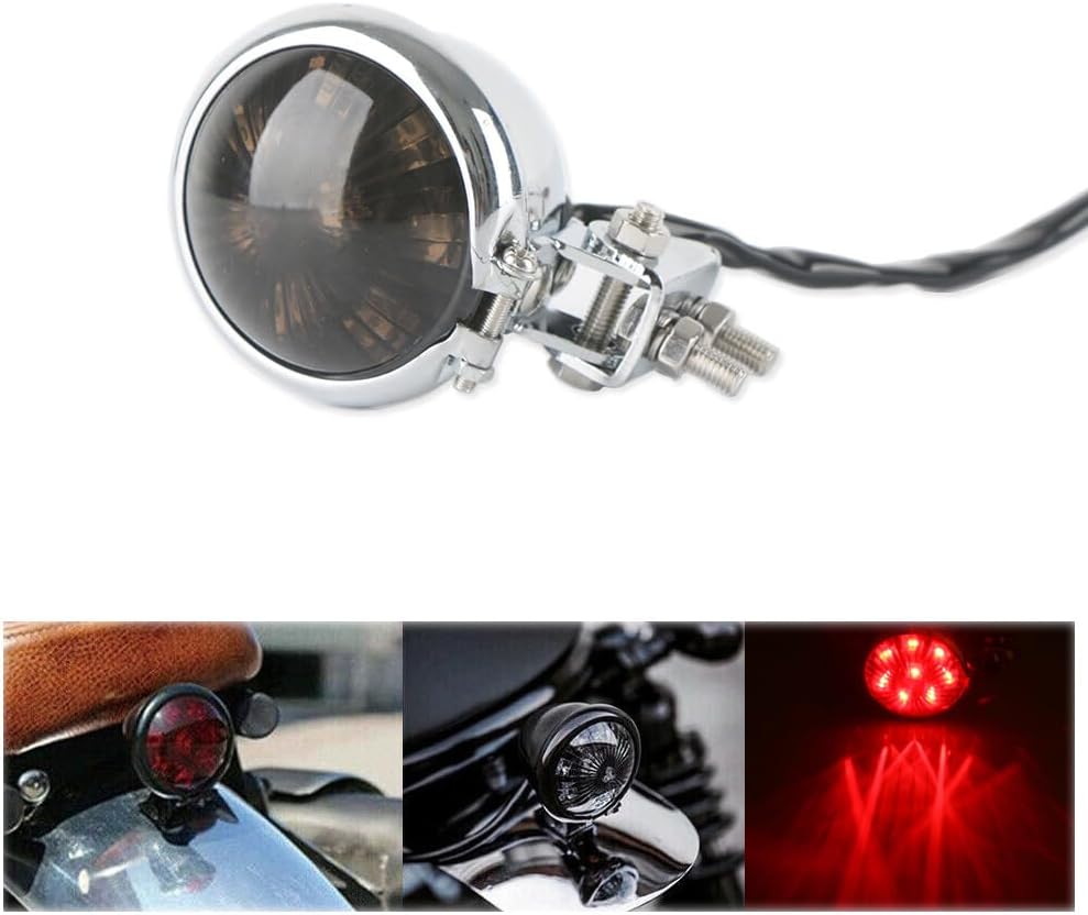 ya 4 8.14 LED Tail Light Brake For Harley Touring Road King Dyna Glide Softail Sporster