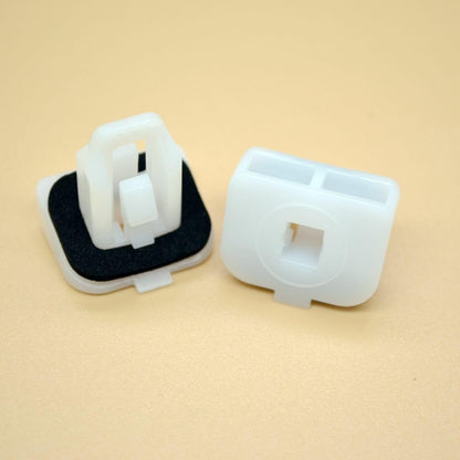 ya 9 10.24 5 Pcs White Nylon Front Bumper Clamp Clips for Lexus Ct200h Gs300 Ls460 Rx350