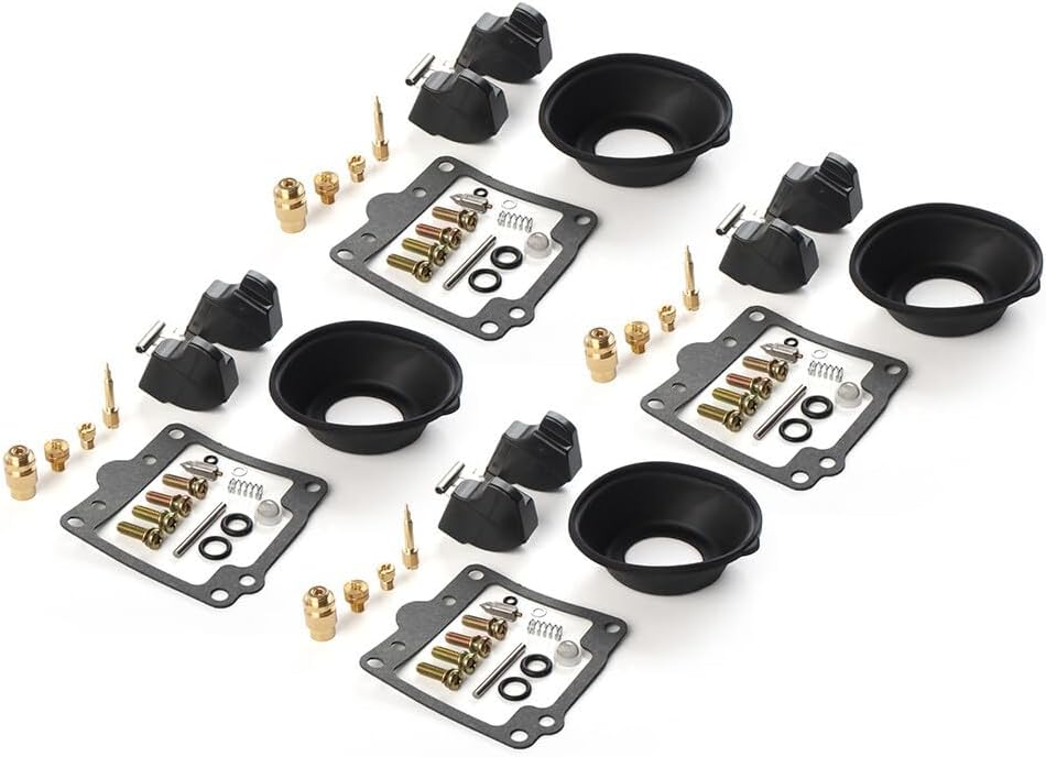 ya 13 9.15 baidi 4x Carburetor Repair Kit Diaphragm Float for Suzuki GS550 GS550M GS550T GS550E/L