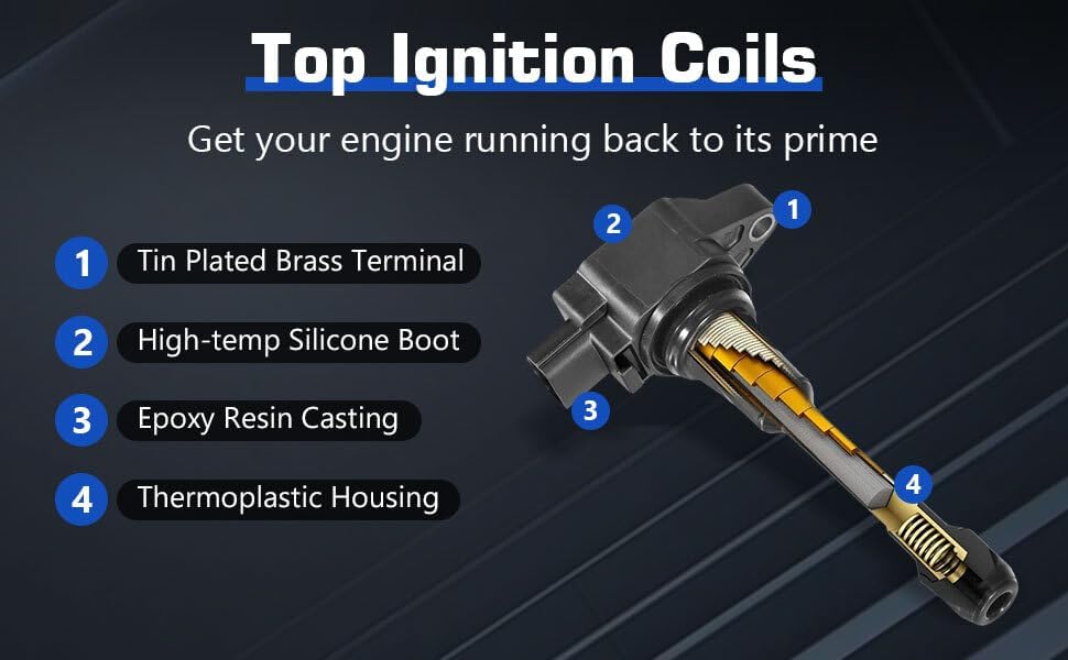 ya 9 10.24 8x Ignition Coils+8x Iridium Spark Plugs for Range Rover for Jaguar XJ8 for Land Rover