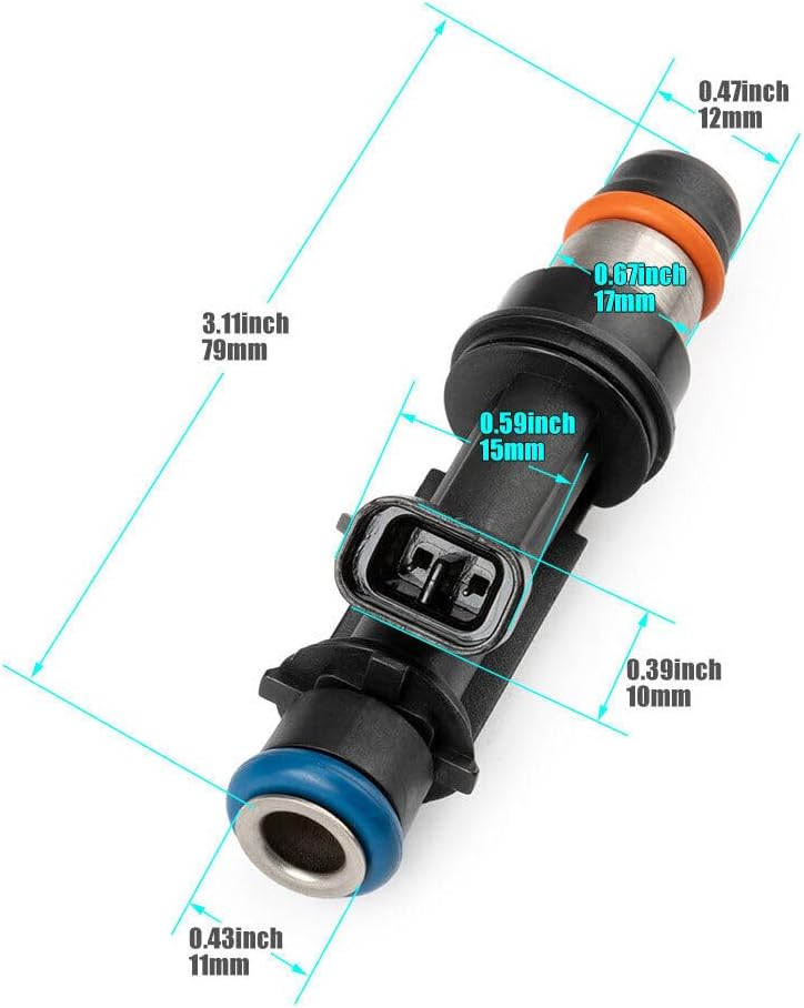 ya 4 8.8 6-piece set 25313185 fuel injector suitable for 2002-04 for Chevrolet Trailblazer for GMC Envoy 4.2