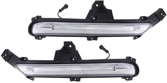 ya 4 8.10 Suitable for Kia K2 2015-2016 ABS LED automatic daytime running lights DRL sun fog lights