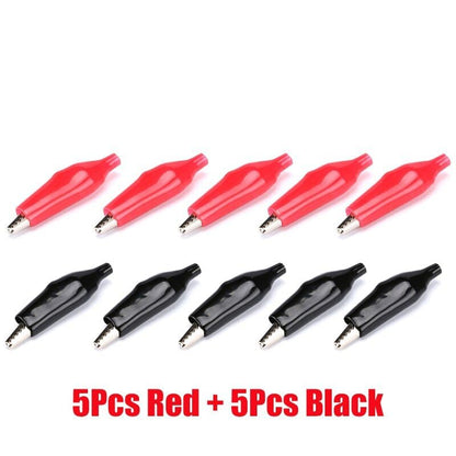ya 16 10.20 baidi 10/20-pack 28mm Metal Alligator Clip G98 Alligator Electric Clip Test Probe -