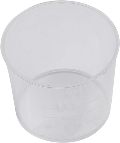 ya 14 9.20 baidi Pack of 20 Lightweight Clear Measuring C with Accurate Calibration Markings-1