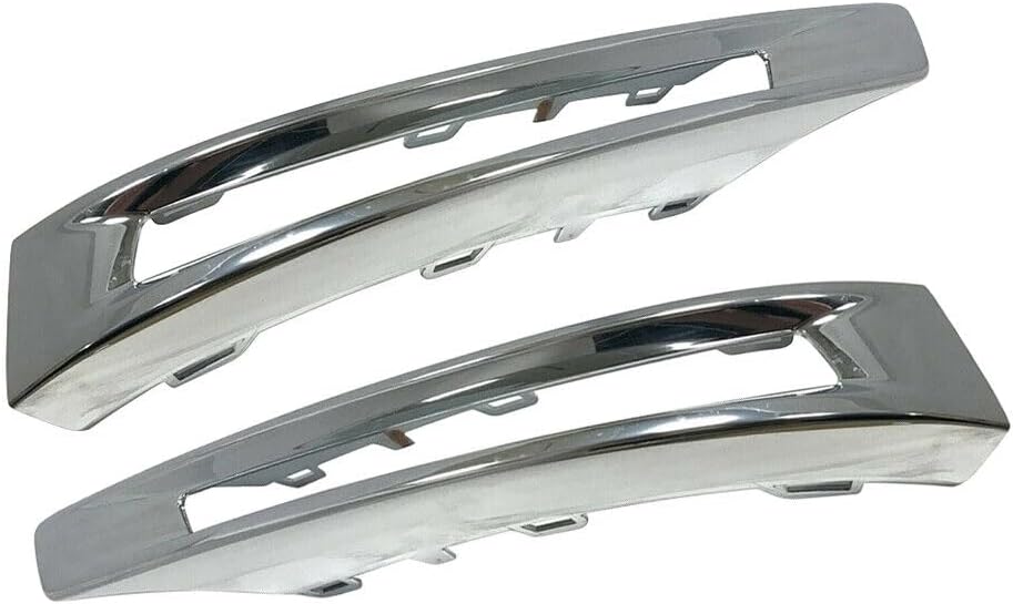 ya 14 9.20 zhengce pair of left and right front bumper fog lamp grille cover for 2014-2016 for-1