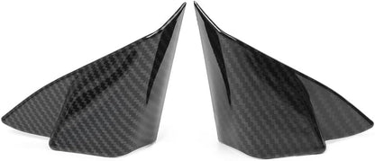 ya 9 10.24 for Toyota for Camry 2018-2023 2x Carbon Fiber Interior Front Triangle F fo