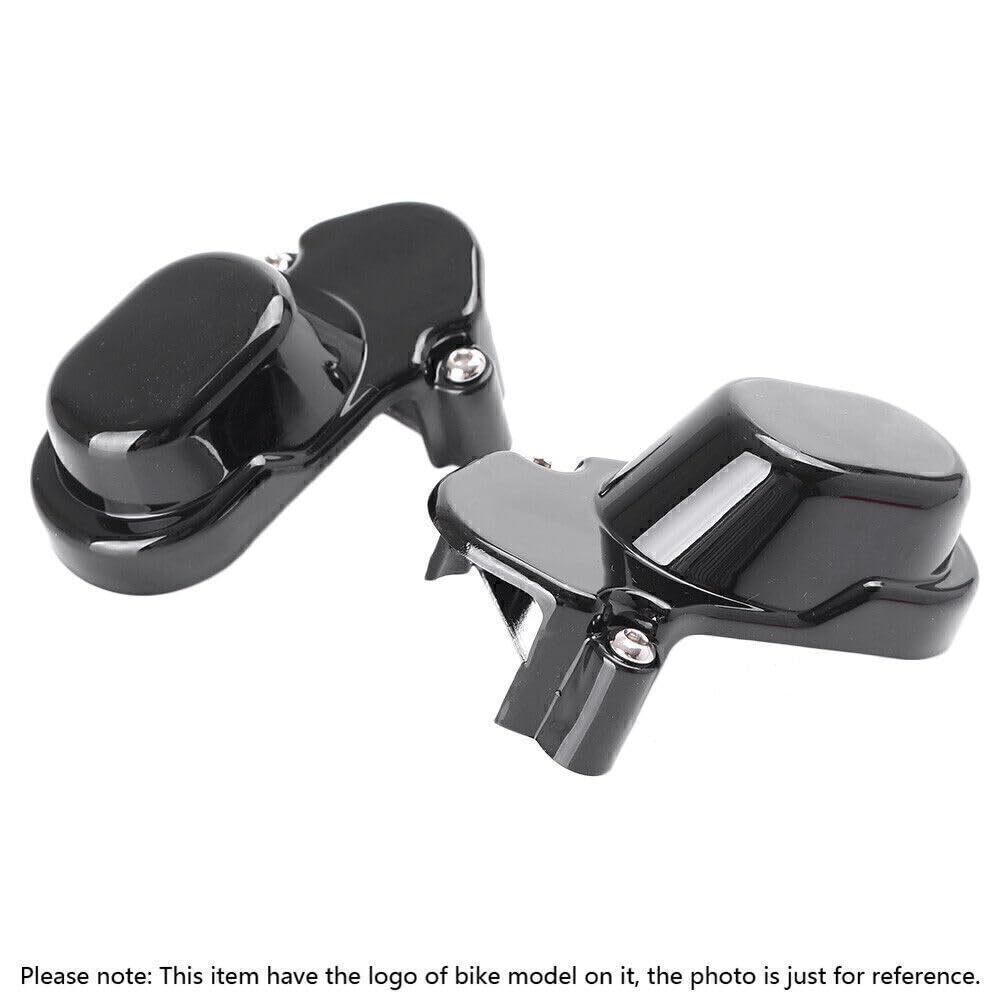 ya 6 8.24 baidi Fit Harley Sportster XL883 XL1200 2005-13 2006 12 Black Rear Axle Cover Nut Caps