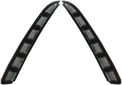 ya 2 8.15 Fit for Hyundai Tucson 2021+ 2x LED DRL Daytime Running Driving Light W/Turn Signal