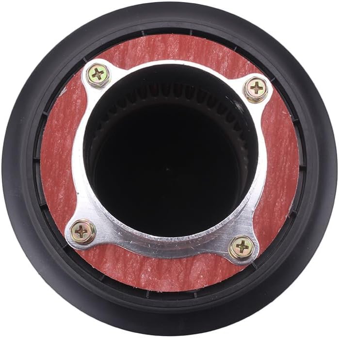 ya 13 9.15 baidi 3 75mm Car Power Intake Air Filter Dual Funnel Adapter Air Cleaner With Logo