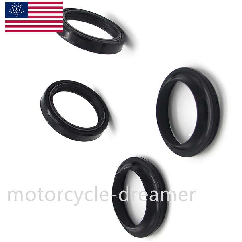 ya 13 9.15 baidi for Suzuki Fork Dust Wiper Seals Kit GSX1300R Hayabusa 1300 99-17 GSXR1000 04-08