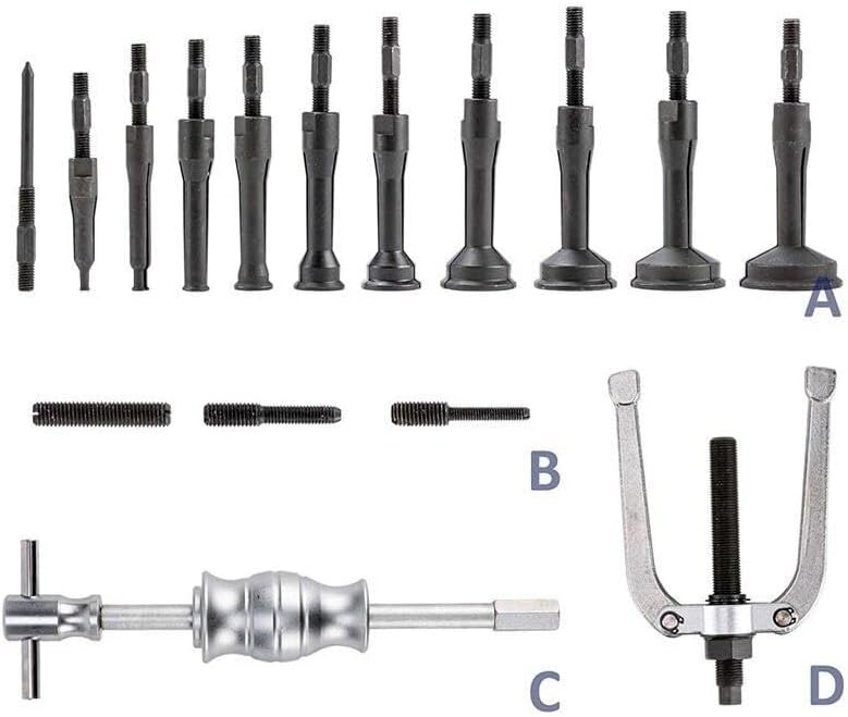 ya 26 10.21 baidi 16PCS Motors Blind Hole Guide ing Puller Inter l Extractor Installation,-1
