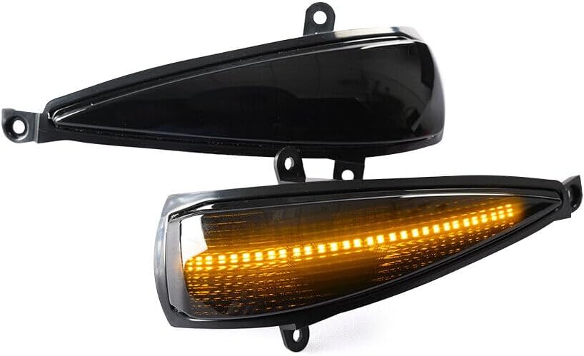 ya 7 8.24 baidi Smoked LED Side Mirror Turn Signal Lights for 2006-2011 for Honda for Civic MK8 Hatchback 