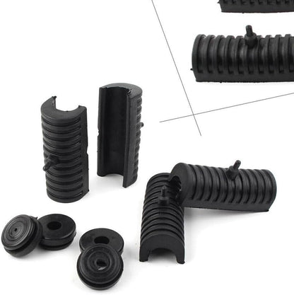 ya 11 9.14 baidiRubber Grommets Support Cushion Hard Bags Saddlebag for Harley Touring 1994-2013
