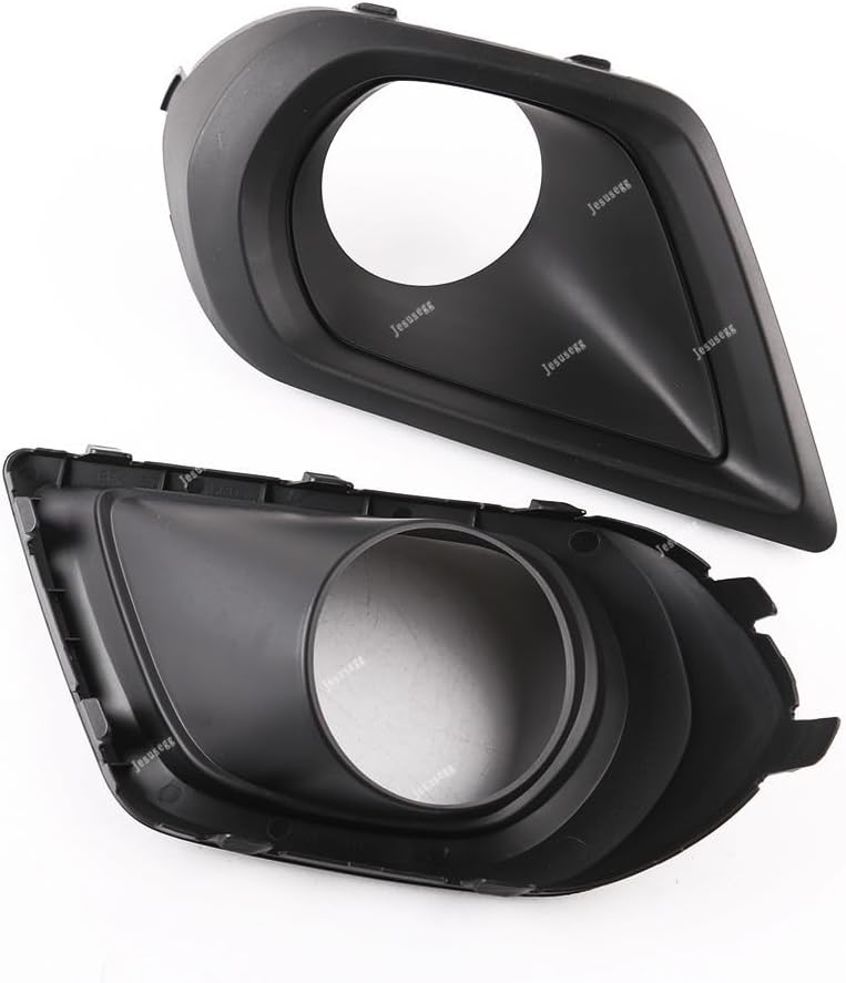 ya 9 10.24 Pair Front Bumper Insert Fog Light Bezel Cover for 2014-2016 for Subaru for Forester