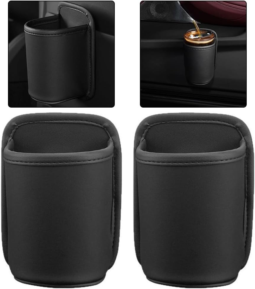 ya 5 8.10 Car Door Drink Holder 2PCS Back for SEAT Storage for Water and Beverage Cups
