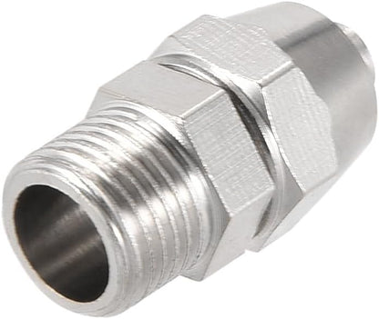 ya 14 9.20 baidi Re ble Fitting, 1/8 G Male x 13/64 Hose ID Quick Coupler Air Hose Plug 2 pcs-1