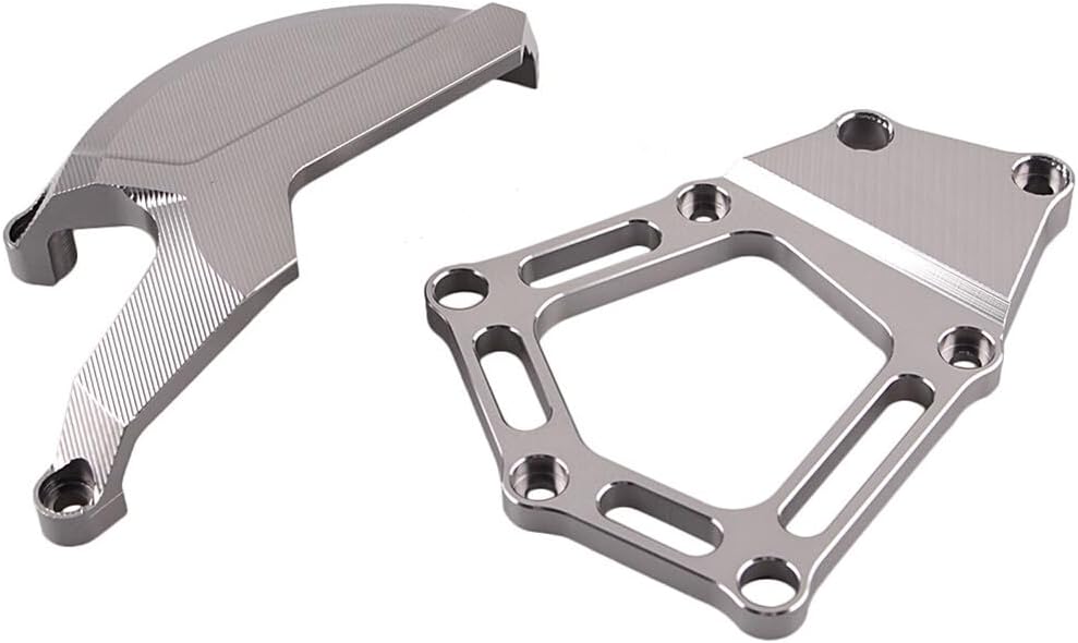 ya 2 8.15 Engine Stator Starter Cover Slider Protector Set for BMW S1000RR 2009-2014 Grey