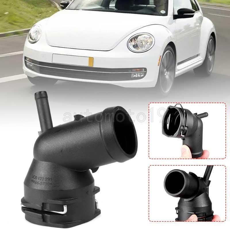ya 11 9.14 baidiUpper Radiator Coolant Pipe Hose Connector for VW for Tiguan for JETTA Beetle CC