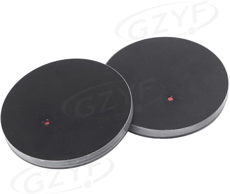 ya 9 10.24 2X Solar Cup Holder Bottom Pad LED Light Cover Interior Trim Decor Blue Light