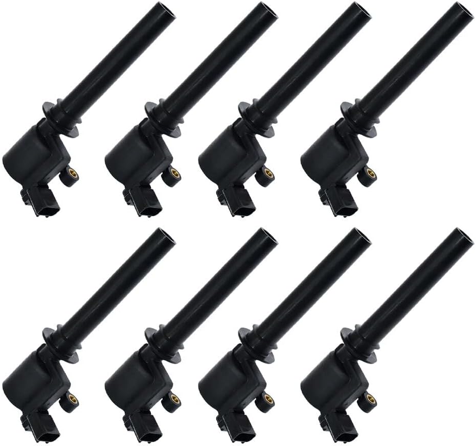 ya 9 10.24 8x Ignition Coils 6G33-12A366-CA for Aston Martin Vantage Vanquish DB9 AS1V08