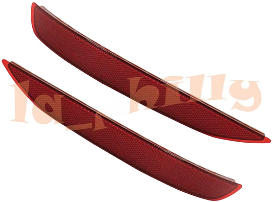 ya 27 10.13 baidi 2x Rear Bumper Brake Light Reflector Left+Right for Chevrolet Equinox 2018-2020
