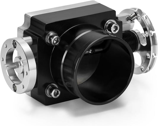 ya 4 8.8.2 Universal 70MM 2.75'' Billet Aluminum High Flow Intake for MAN ifold Throttle Body