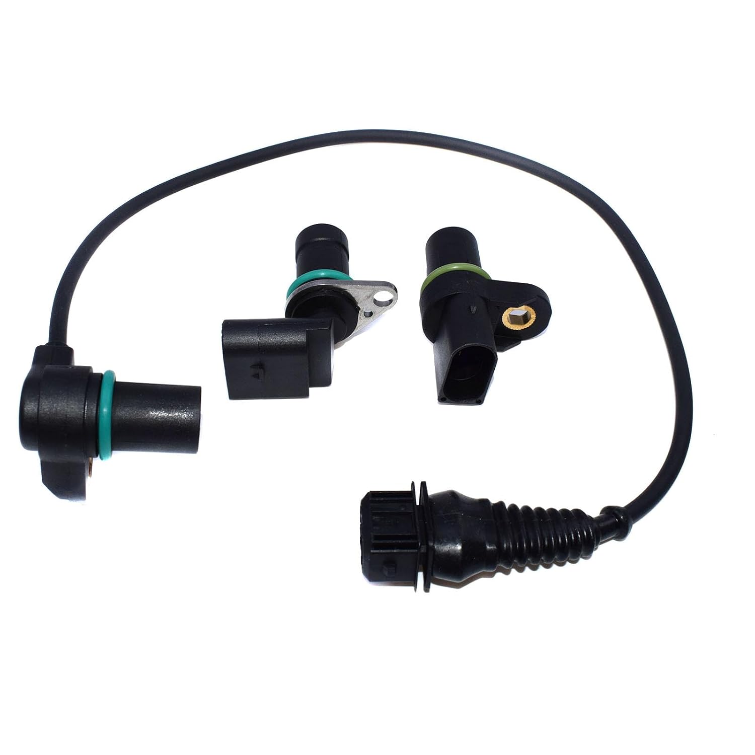ya 2 8.15 12141709616 3-Piece Engine camshaft and crankshaft Position Sensor for BMW 