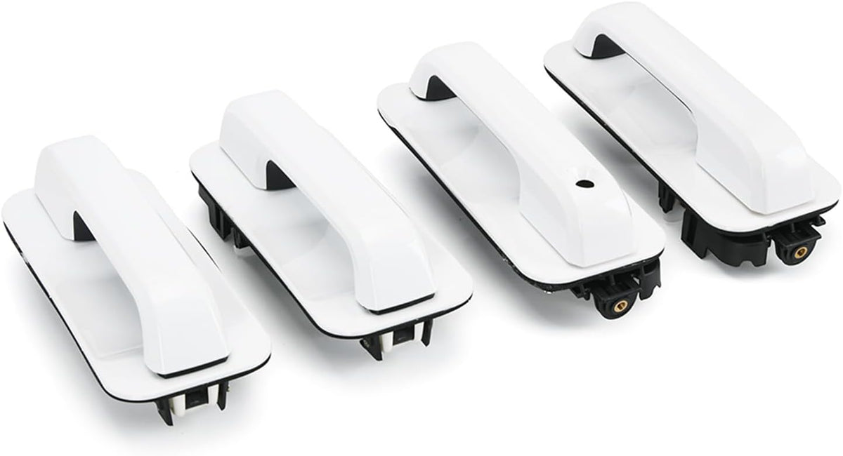 ya 10 9.16 baidi 4X Outside Door Handle Fit 2015-2020 for Ford F150/F-150 Front & Rear Ingot Silver
