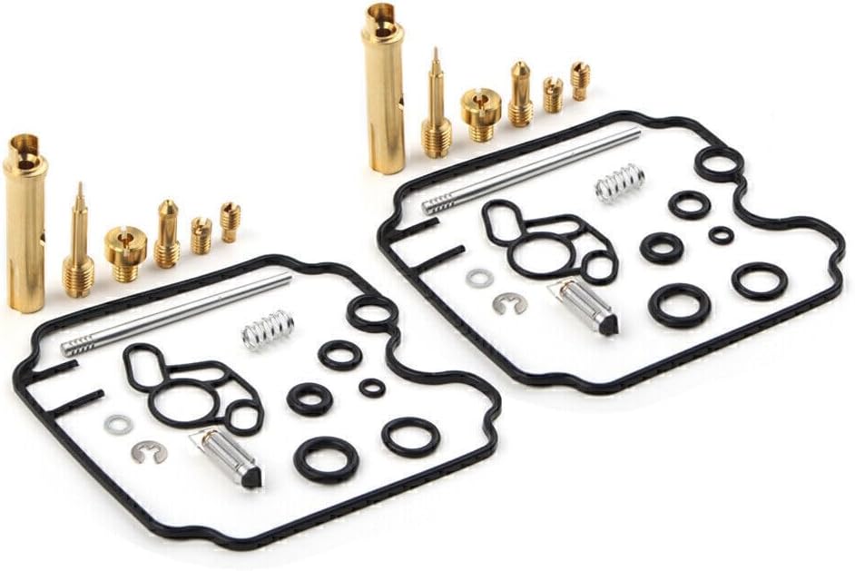 ya 4 8.8.2 2x Carburetor Carb Re2x Rebuild Kits Fit 1989-97 96 for Yamaha XTZ750 Super Tenere