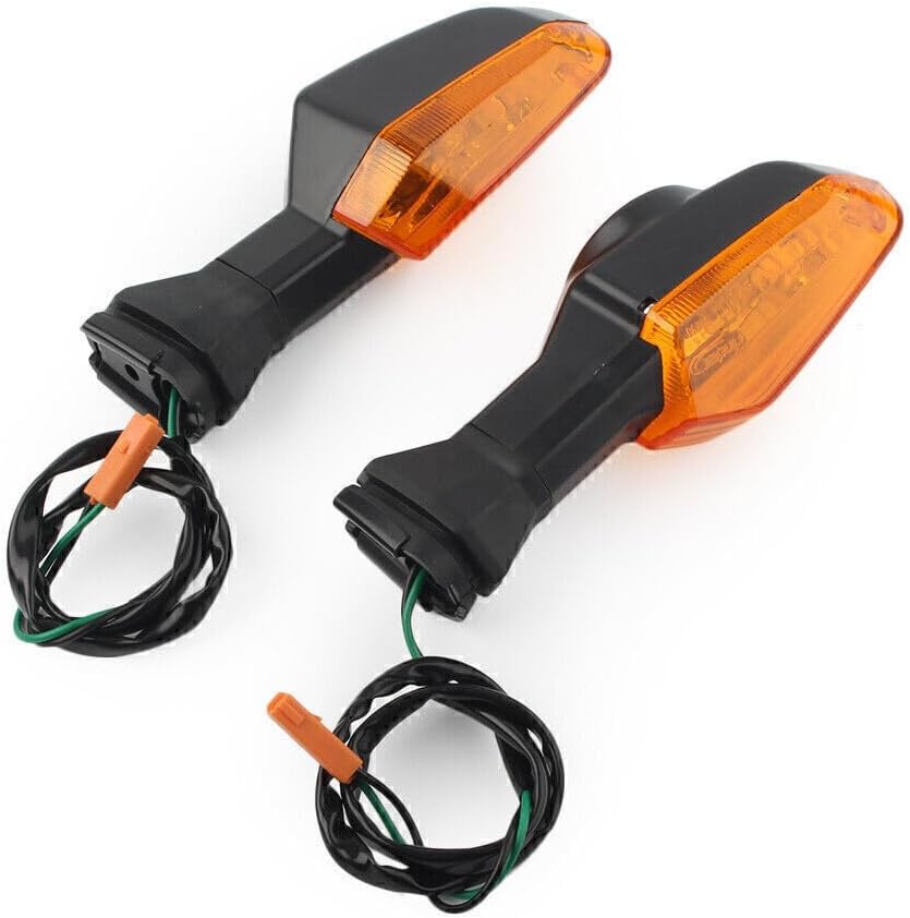 ya 11 9.14 zhengce Rear Turn Signal Light Indicator Blinker with Amber Lens for Kawasaki 300