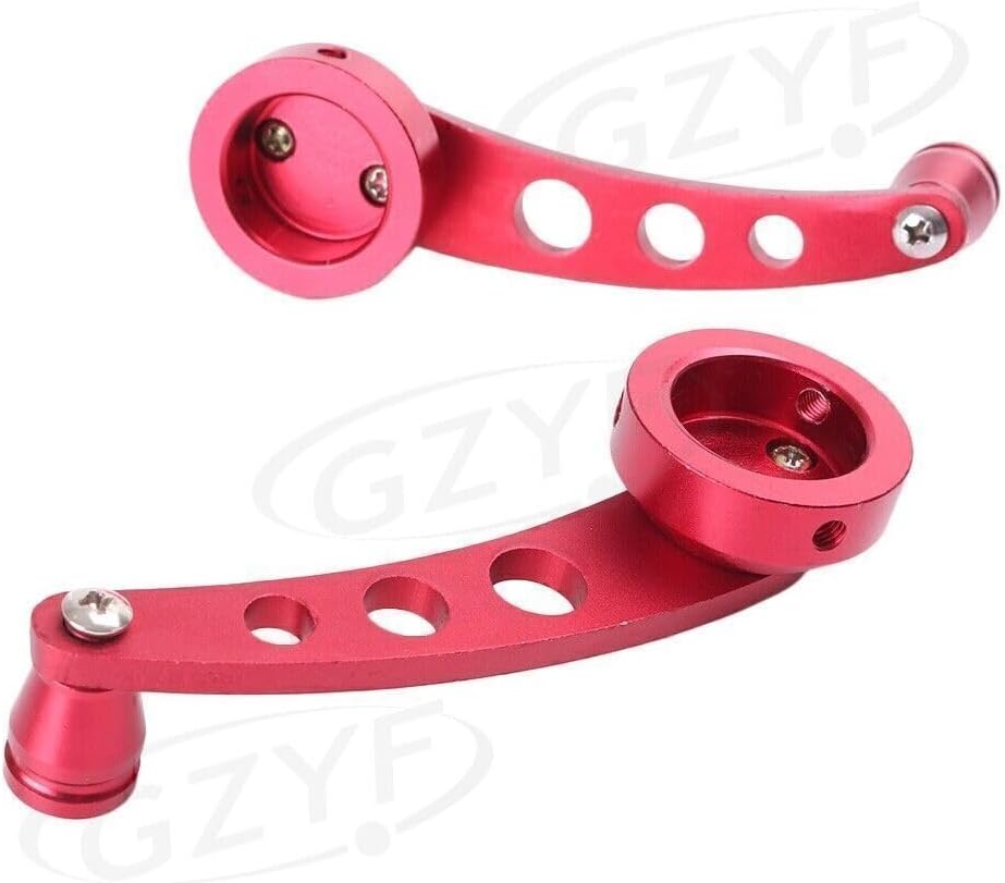 ya 12 10.8 baidi Car Window Winder Crank Glass Handle Alu for Mini um Knob Kit Universal Red