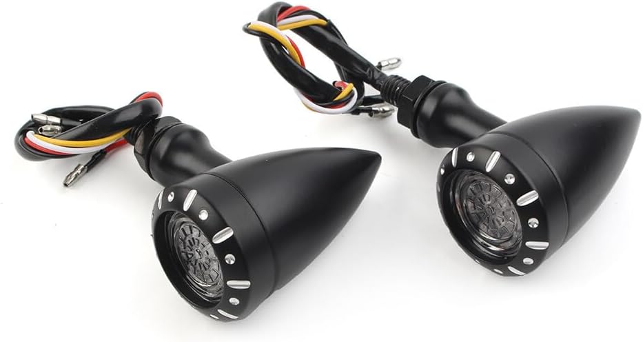 ya 10 9.16 zhengce Motorcycle LED Red/Amber Brake Blinker Turn Signal Tail Light for Harley fo