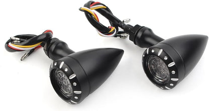 ya 10 9.16 zhengce Motorcycle LED Red/Amber Brake Blinker Turn Signal Tail Light for Harley fo