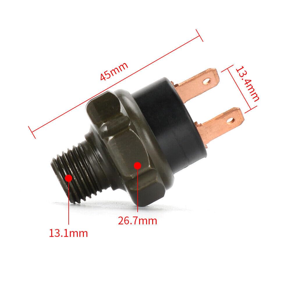 ya 5 8.24 baidi 2pcs 150-180PSI Air Pressure Switch Tank Mount Thread 1/4 NPT for Train Horn US