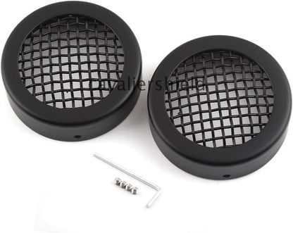 ya 23 10.7 baidi 2pcs Front Rear Turn Signal Light Grill Cover for Harley Sportster XL883 1200 48