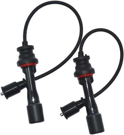 ya 4 8.10 2x Ignition Cable Kit for Mazda Protege 99-03 L4 1.6L ZL01-18-140 Wire Set only