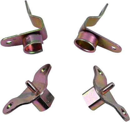 ya 10 9.16 baidi 4 Pcs Tailgate Hinge Set LH+RH for GMC for Sierra for Chevy for Silverado 1500 2500