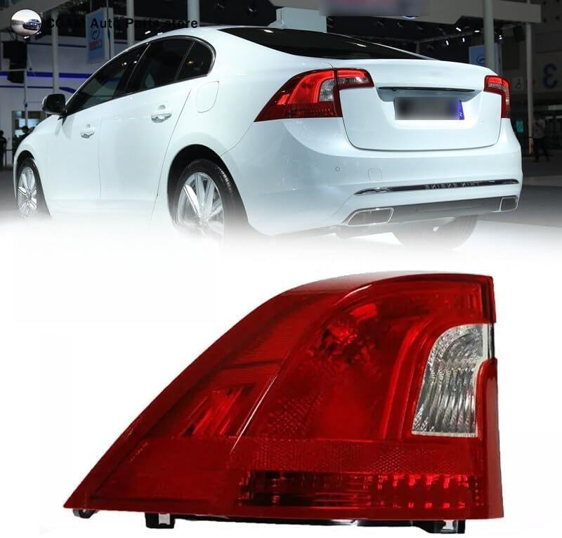 ya 4 8.14 Tail light rear turn signal light brake light left for Volvo S60 S60L 2011-2017