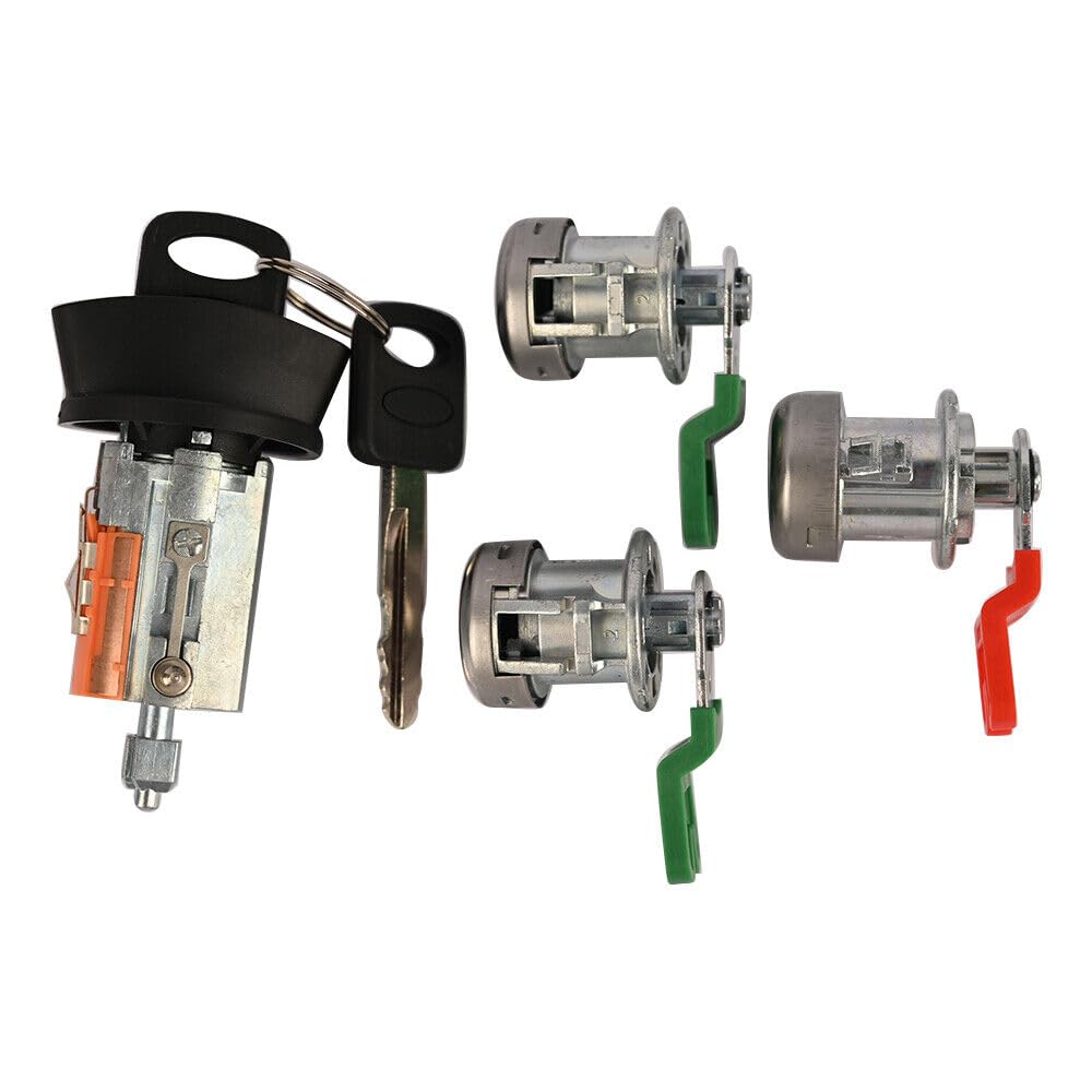 ya 4 8.8.2 Tailgate & Door Lock Cylinder Ignition Set for Ford 98-07 F-250 F-350 Super Duty