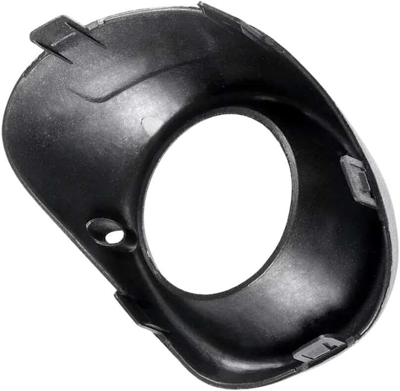 ya 9 10.24 Front Driver Side Fog Light Surround Cover Black for Outlander 2013-2015 Plastic