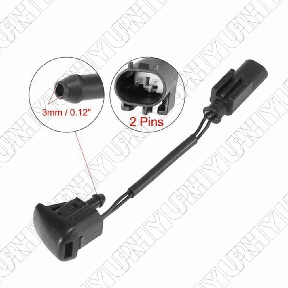 ya 9 10.24 61667054445 Headlamp Washer Nozzle Jet Spray for BMW 6 Series E63 E64 2003-2010