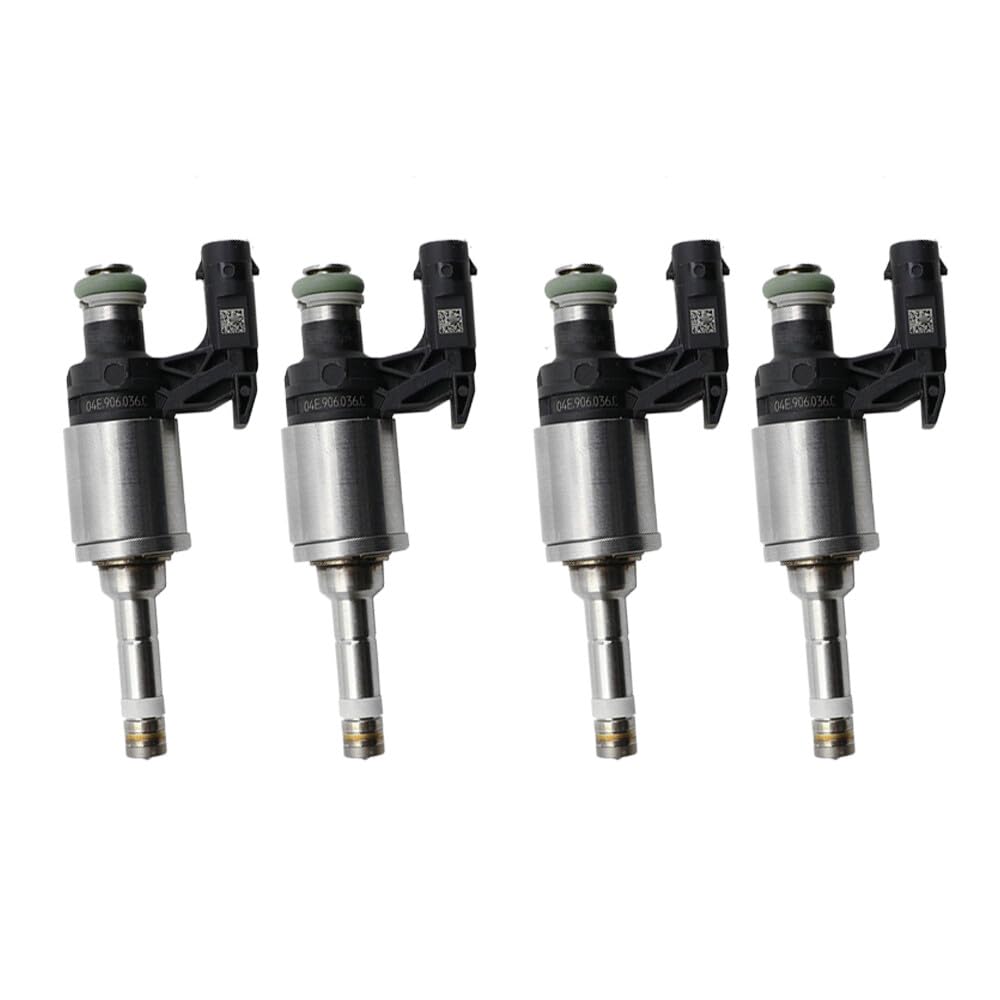 ya 11 9.14 baidi4 Pieces Fuel Injector 04E906036E for 2013-2017 for VW for Golf 7 for Passat B8 for Jetta for Audi A1 A3-