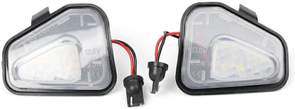 ya 4 8.8 2xLED Side Mirror Puddle Light Bug Free Fits for VW for VW EOS Passat B7 CC