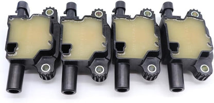 ya 9 10.24 Set of 4pcs Ignition Coils for GMC for Chevy for Sierra for Silverado 1500 for Corvette 12619161