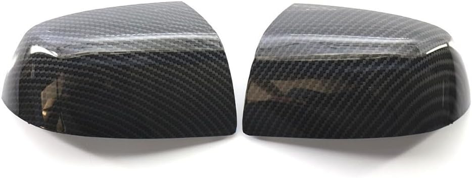 ya 11 9.14 baidifor Ford Focus MK2 2004-2008 1 Pair Wing Mirror Cap Cover Without Indicator