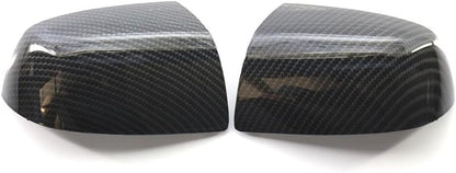 ya 11 9.14 baidifor Ford Focus MK2 2004-2008 1 Pair Wing Mirror Cap Cover Without Indicator